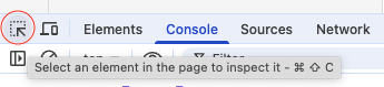 Inspect element tool